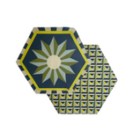 Cargar imagen en el visor de la Galería, Individual Hexagonal · Diseño Anis-Mate