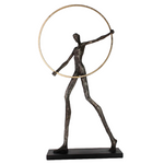 Cargar imagen en el visor de la Galería, Figura hombre con anillo de metal II