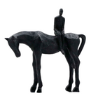 Cargar imagen en el visor de la Galería, Escultura Caballo y Hombre