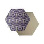 Cargar imagen en el visor de la Galería, Individual Hexagonal · Diseño Salvia
