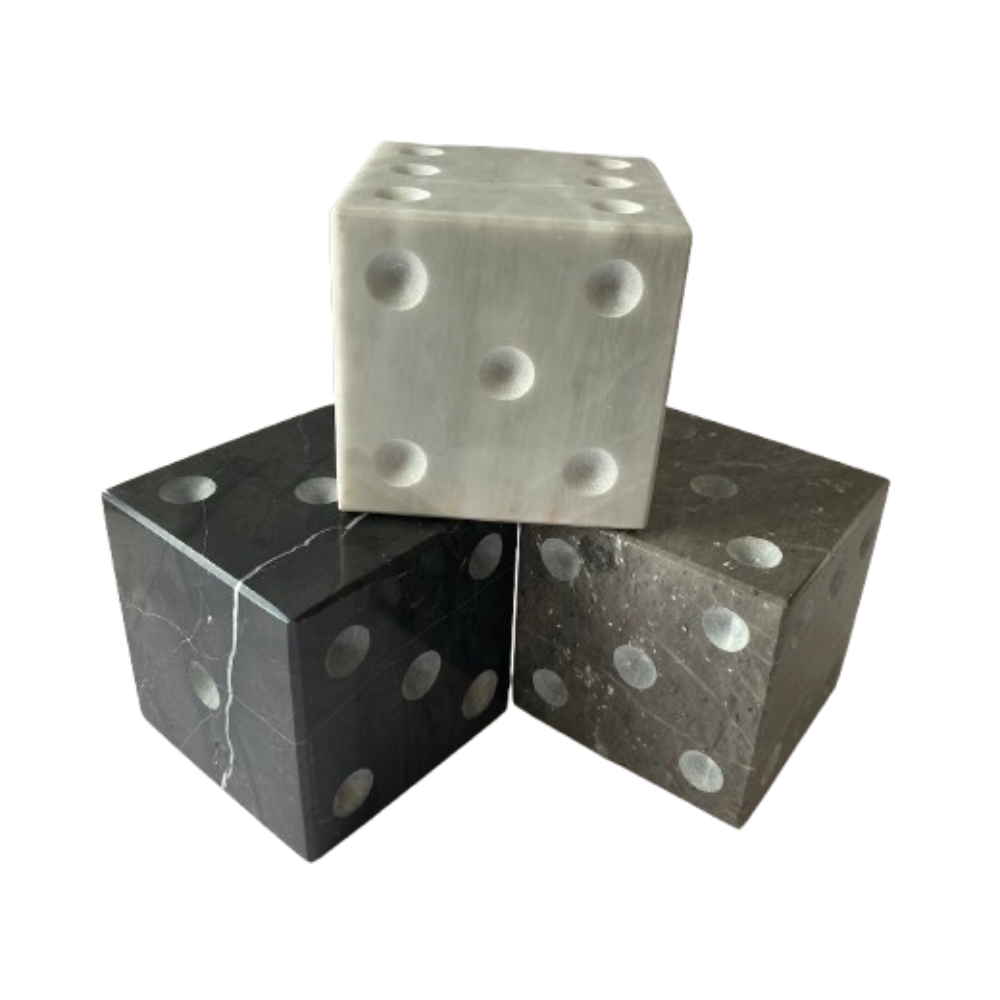Dados de Mármol
