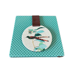 Cargar imagen en el visor de la Galería, Servilletero de madera Forrado en Diseño Inés-Infinito
