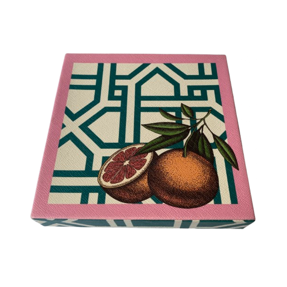 Caja para Té · Diseño Toronja-Kiwi