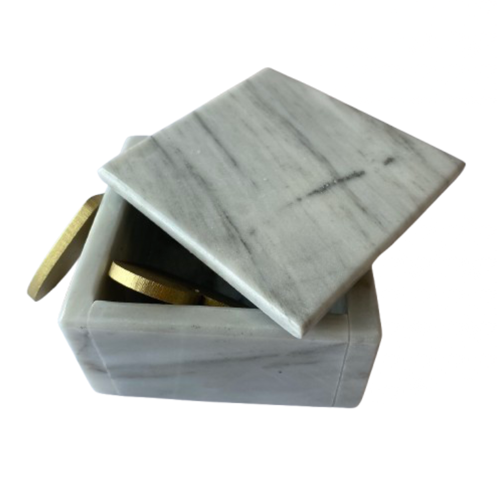 Alhajero Caja Chica Mármol