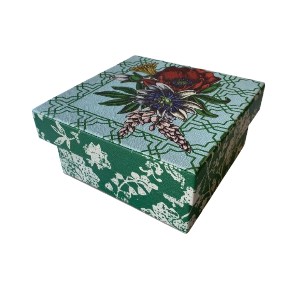 Caja de Té · Diseño Manzanilla-Hinojo