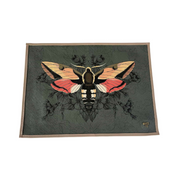 Individual Rectangular · Diseño Monarca Naranja - Capullo