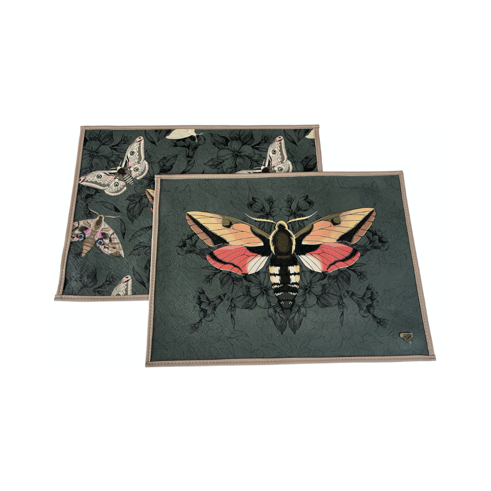 Individual Rectangular · Diseño Monarca Naranja - Capullo