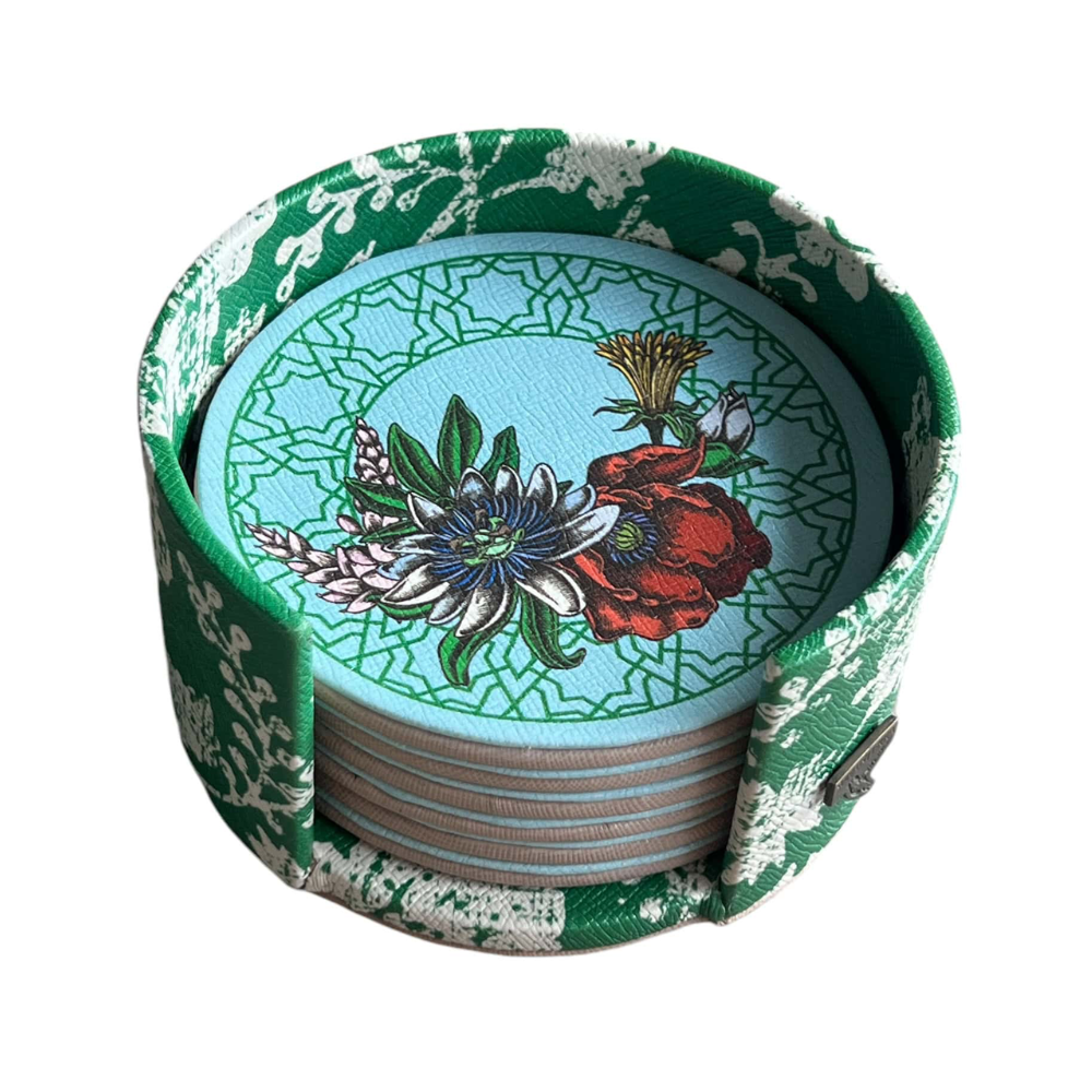 Portavasos · Diseño Manzanilla