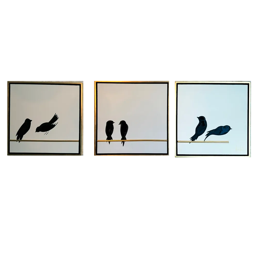 Cuadros Nido Set 3 Piezas